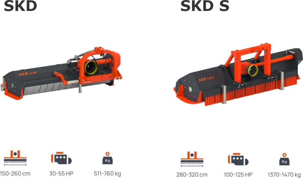 Agimaster SKD és SKD S szárzúzók